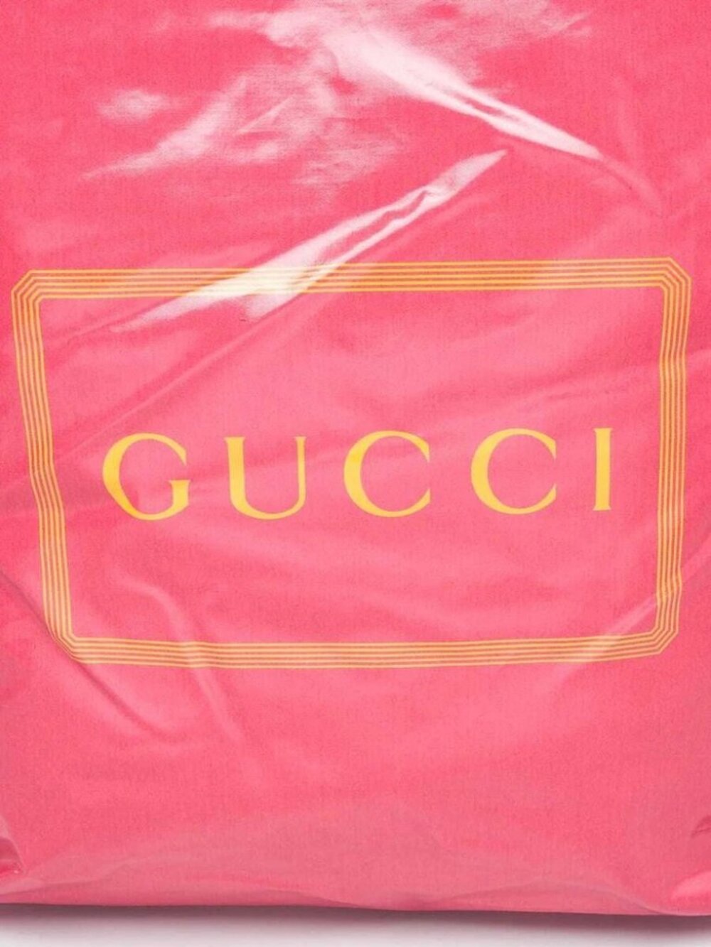 Gucci Pink/Orange Coated Canvas Montecarlo Tote Bag - Picture 10 of 11